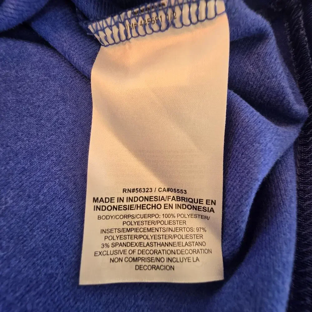 New York Giants Nike Dri Fit NFL On-Field Quarter-Zip Pullover Jacket Sz 3XL